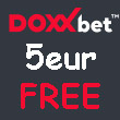 Doxxbet - Voľná stávka 5 € pre každého!
