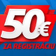 Rekordný novembrový bonus 50 EUR zadarmo