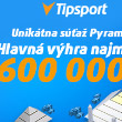 Súťaž Pyramída o 600 000€